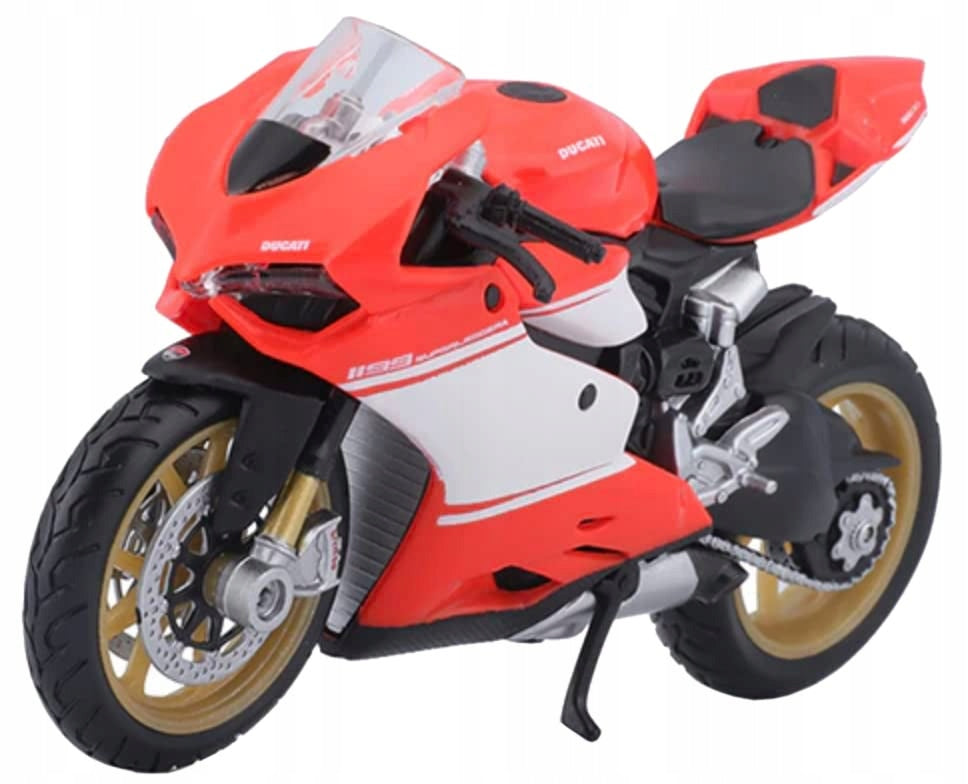 COLLECTIBLE MOTORCYCLE DUCATI 1199 SUPERLEGGERA 2553 Color red