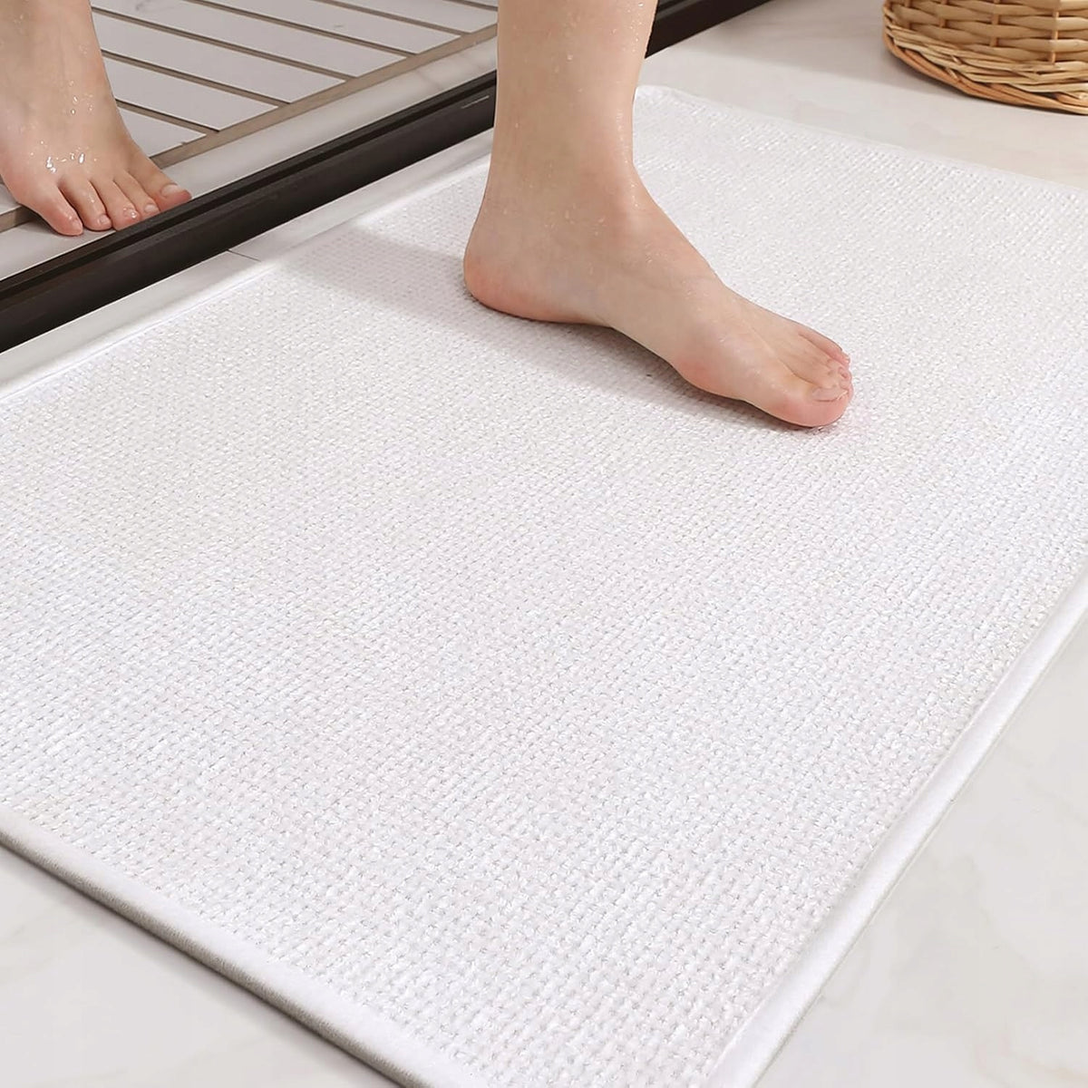 COLOR&GEOMETRY Rug Bathroom Mat Non-Slip 44x120 for Bathroom