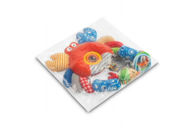 COLORFUL CRAB TRAVEL TOY Brand Sensillo