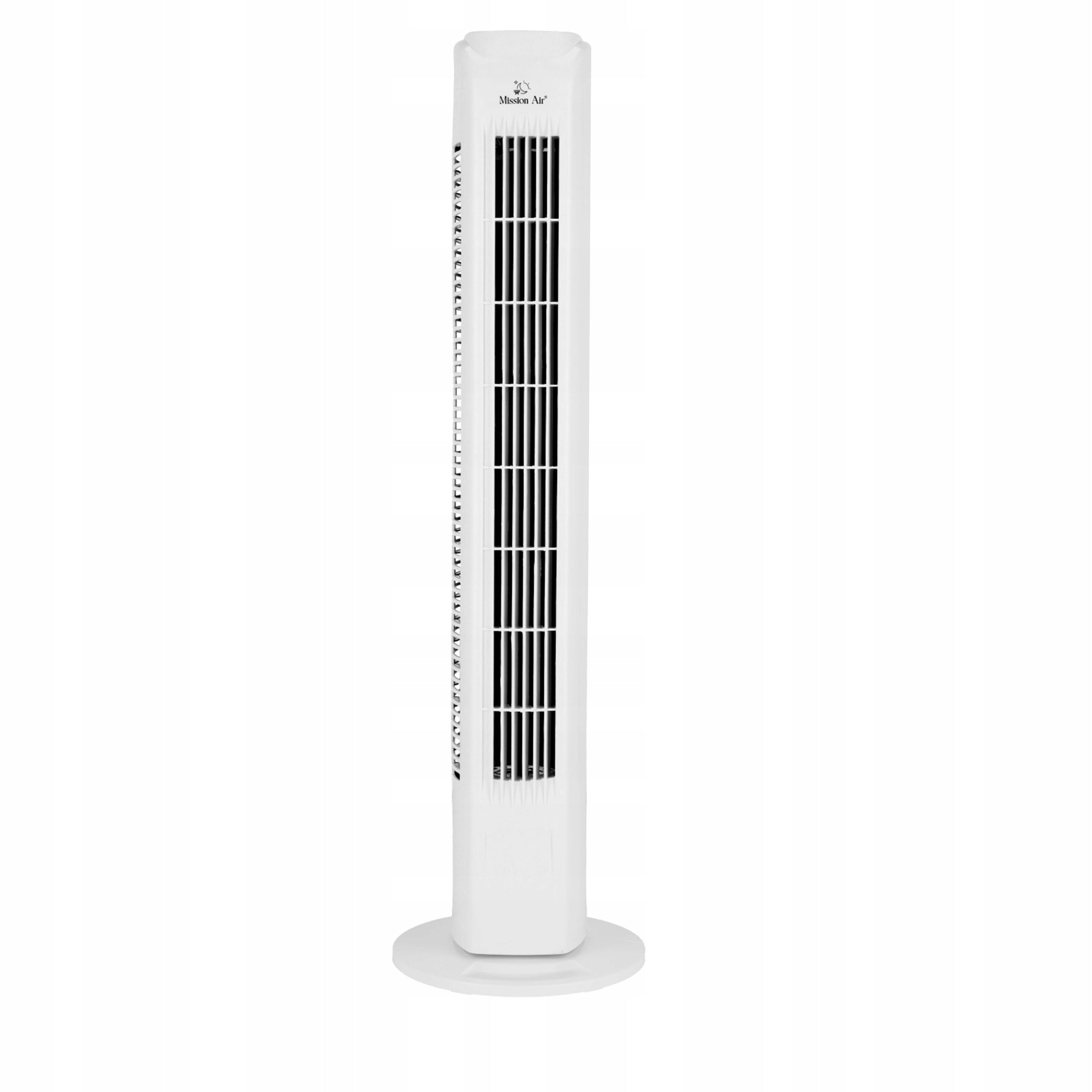 COLUMN FAN Floor Standing Fan Quiet Swing TOWER FAN White Manufacturer code Wentylator kolumnowy TOWER FAN White 45W