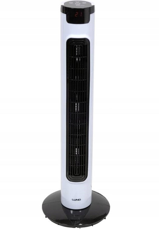 COLUMN FAN LUND 81CM 50W FLOOR FAN STANDING LED +PILOT Manufacturer code 66841