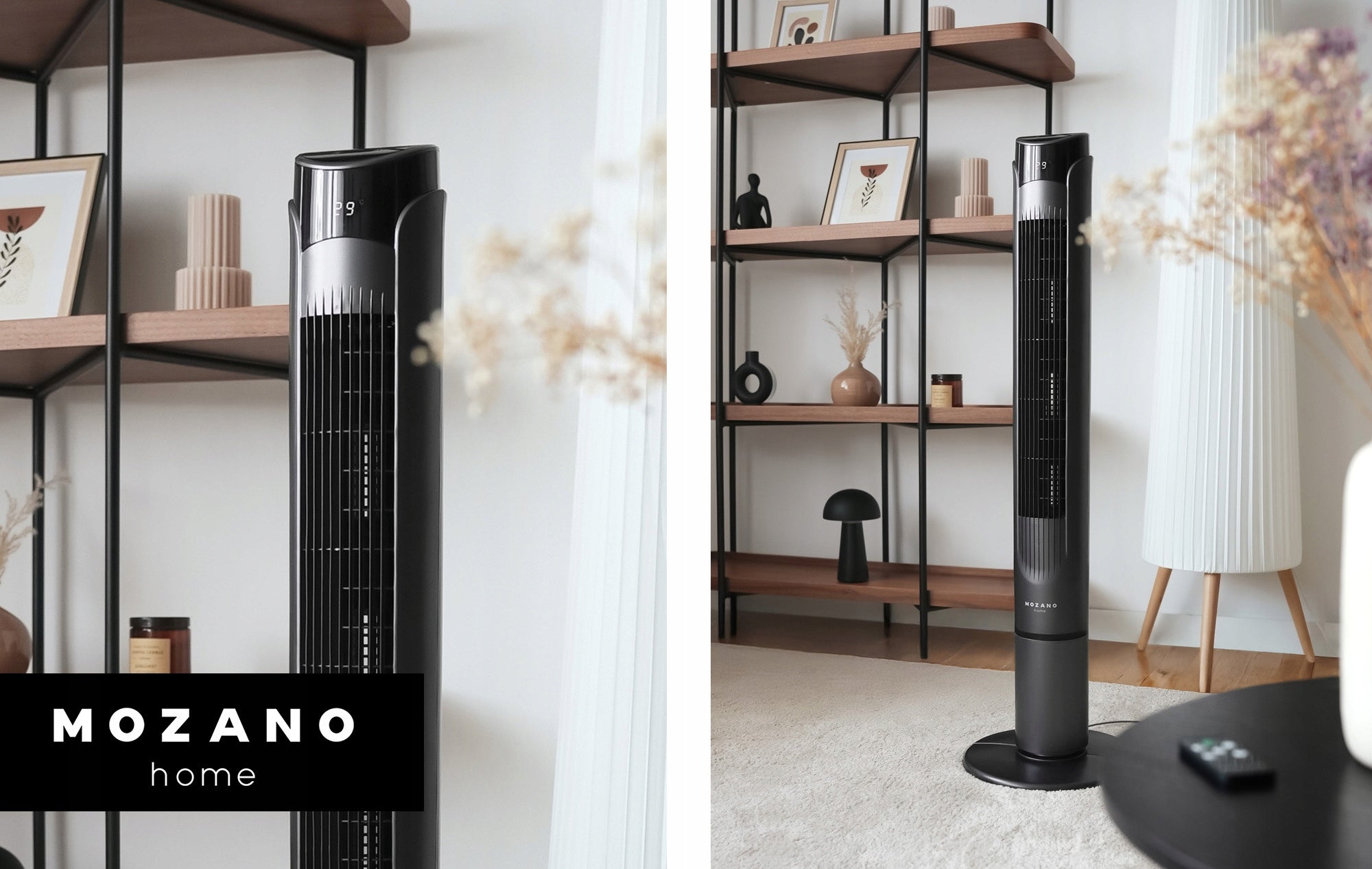 COLUMN FAN QUIET FAN AROMA + IONIZATION + WIFI RANGE 10M XXL Packaging status original
