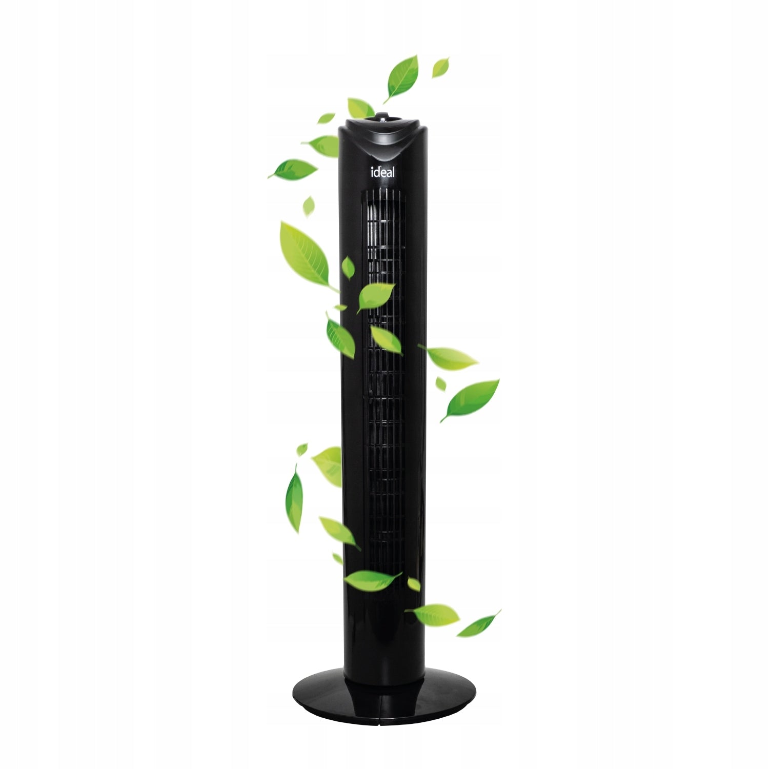 COLUMN FAN SILENT FLOOR FAN STANDING LARGE XXL Dominant color black