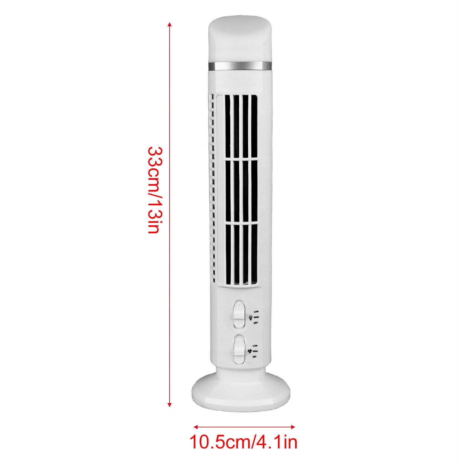 COLUMN STANDING FAN LARGE QUIET POWERFUL WINDMILL WHITE HOME OFFICE Fan type table