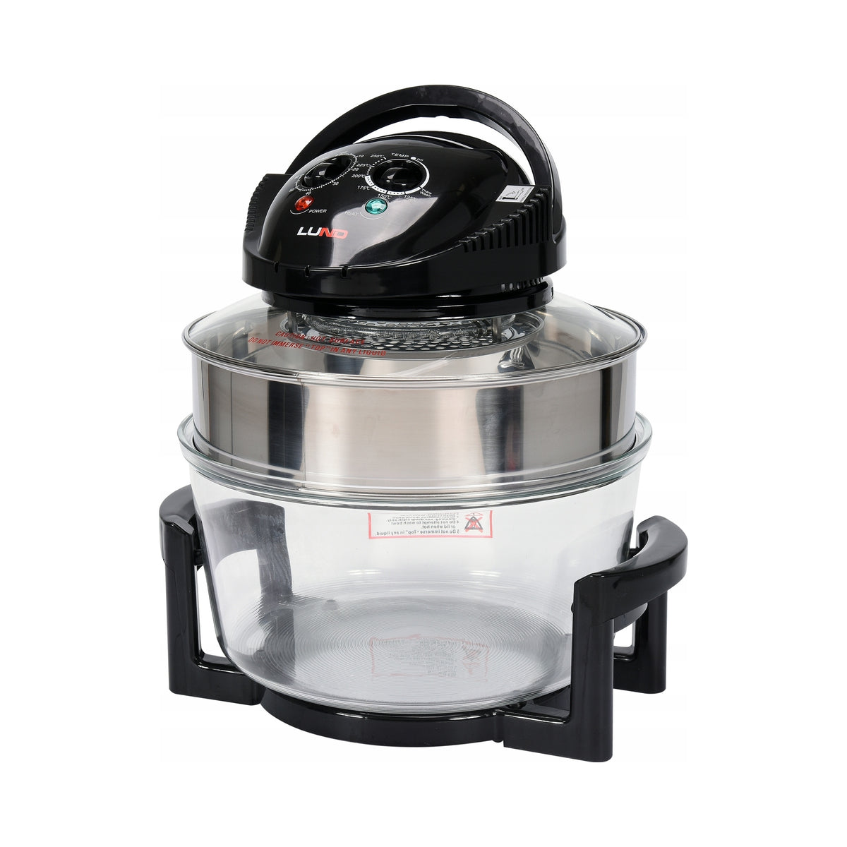 COMBINATION HALOGEN RING MULTICOOKER 17L 1400W + 9 ACCESSORIES LUND Brand no brand