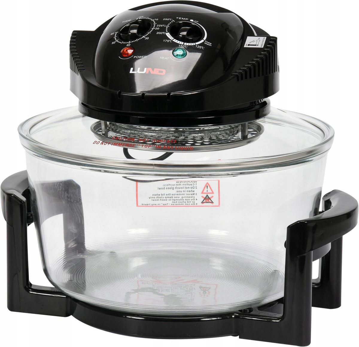 COMBINATION HALOGEN RING MULTICOOKER 17L 1400W + 9 ACCESSORIES LUND Dominant color white