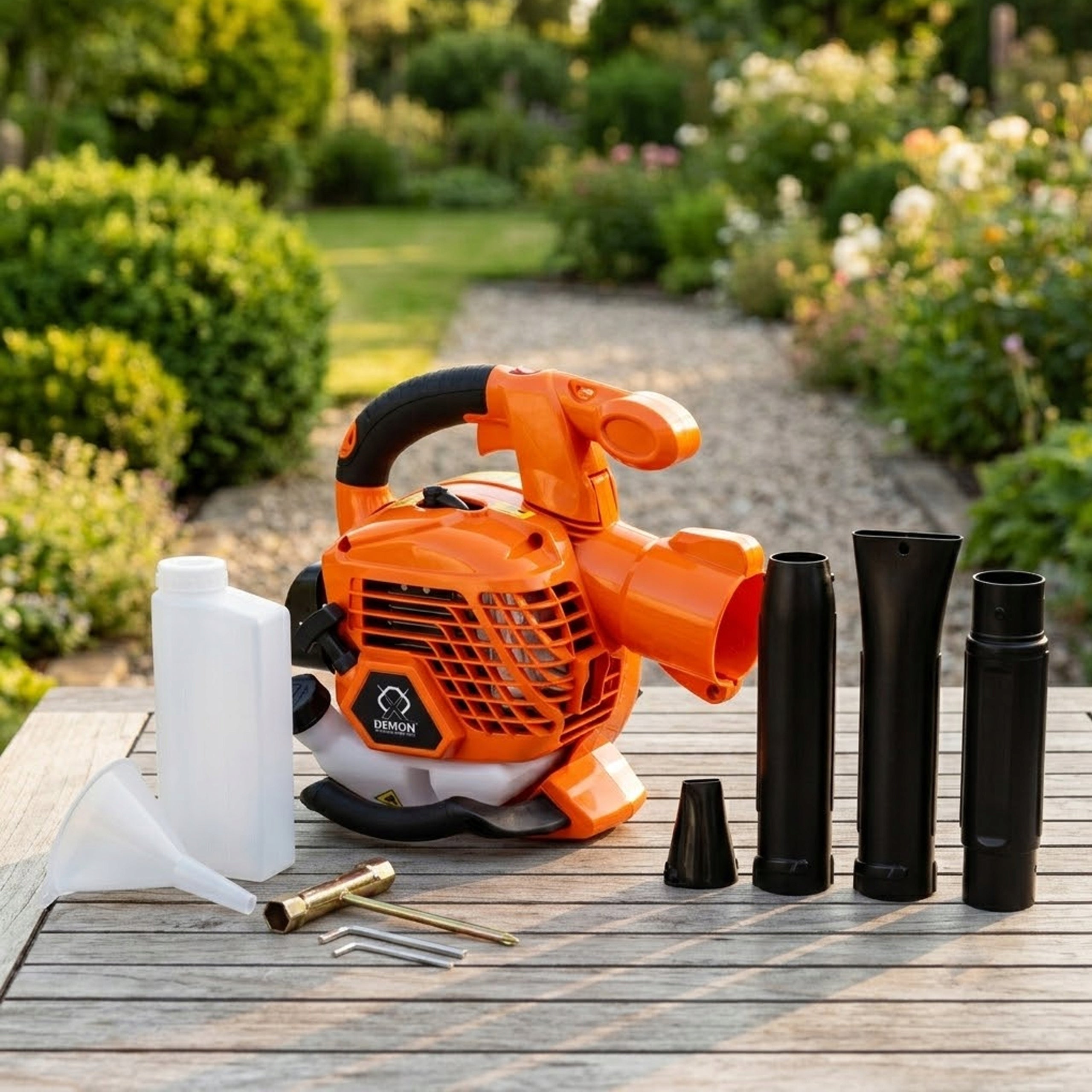 COMBUSTION BLOWER FOR SNOW GRASS LEAVES GARDEN BLOWING FORCE ADJUSTMENT Tool weight 4.5 kg