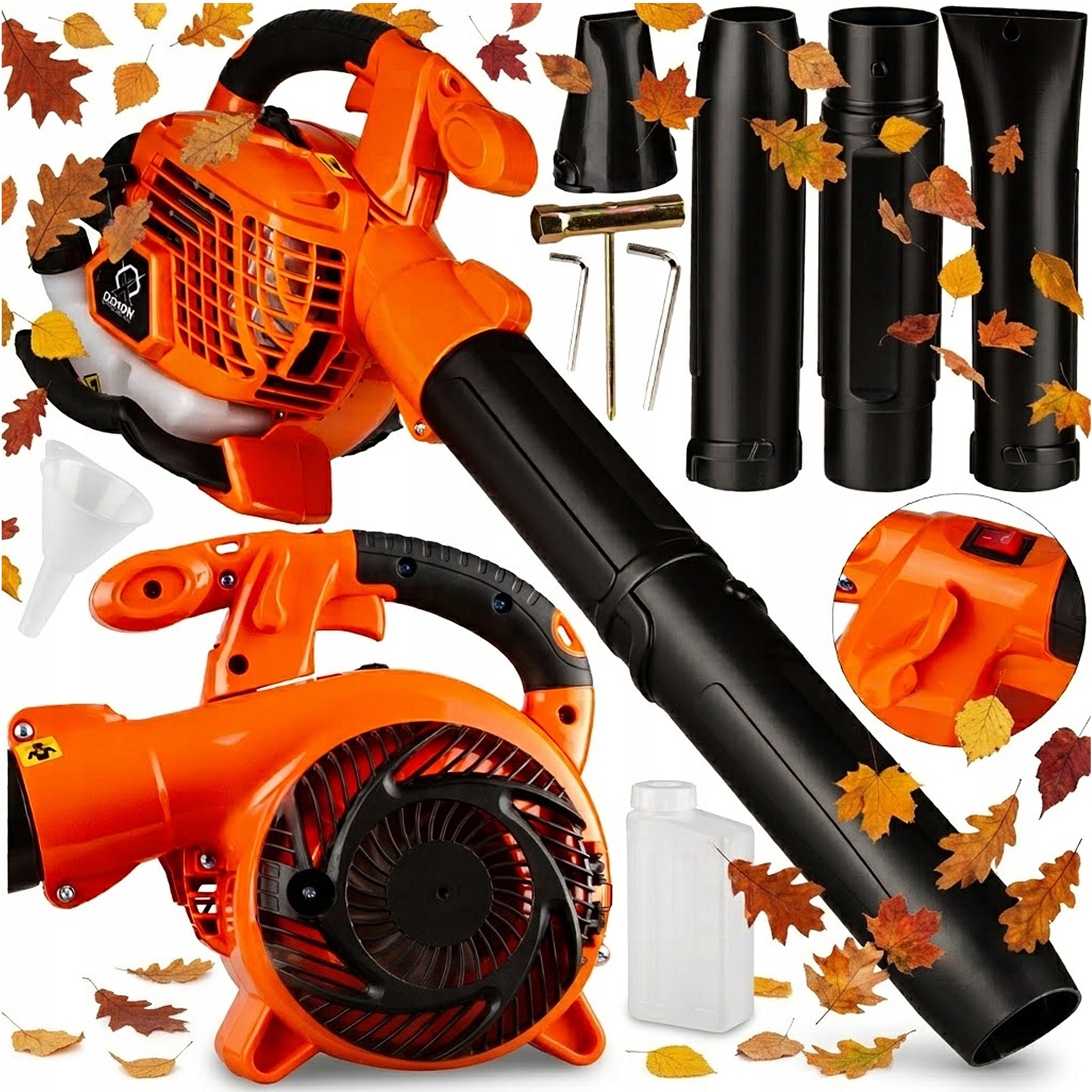 COMBUSTION BLOWER FOR SNOW GRASS LEAVES GARDEN BLOWING FORCE ADJUSTMENT