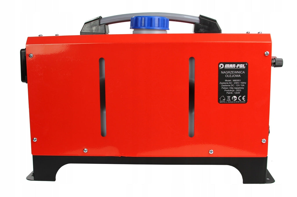 COMBUSTION HEATER OIL BLOWER PARKING HEATER 12kW 12V 230V Manufacturer code M80951