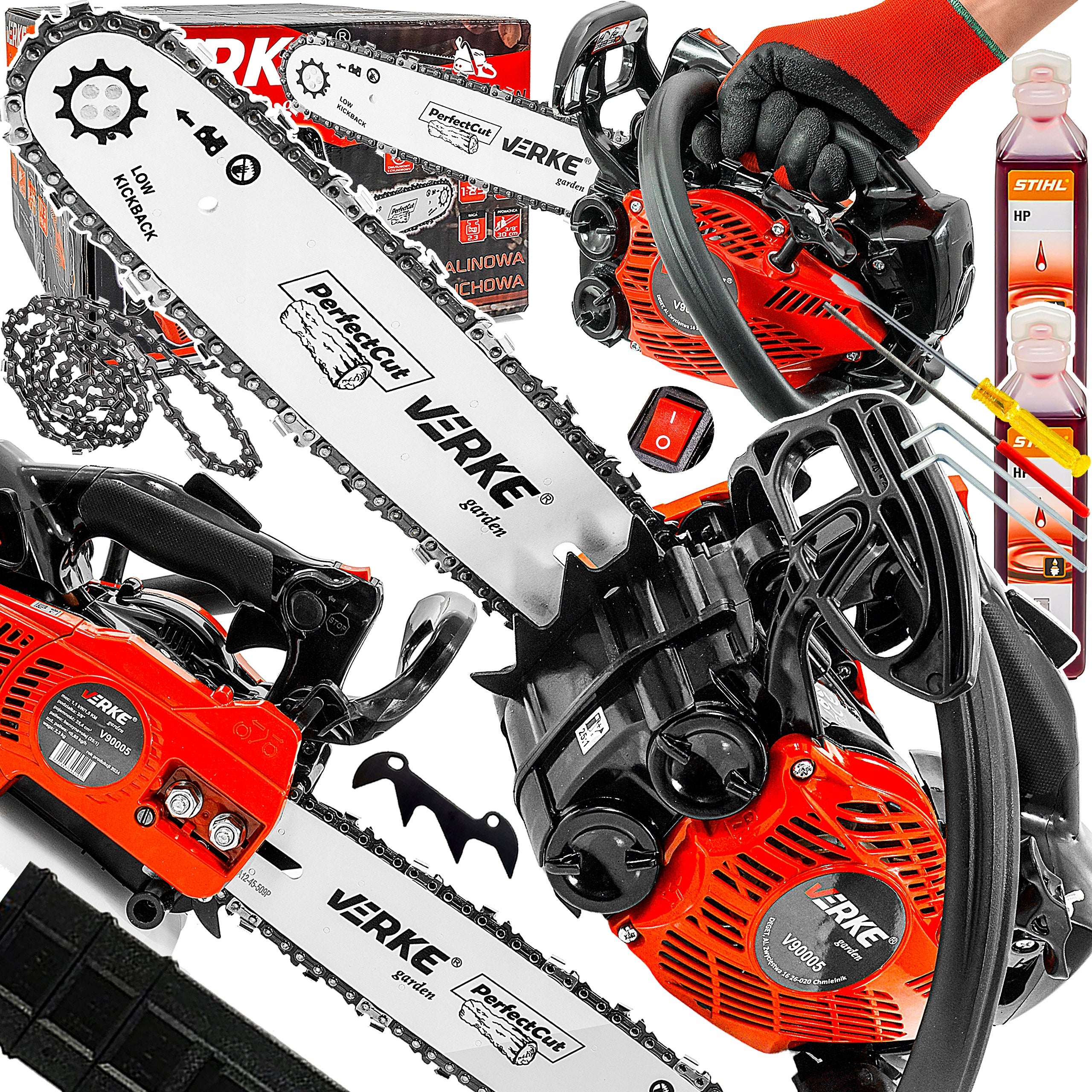 COMBUSTION SAW BRANCH SAW CHAINSAW STRONG LIGHT 10" 30cm