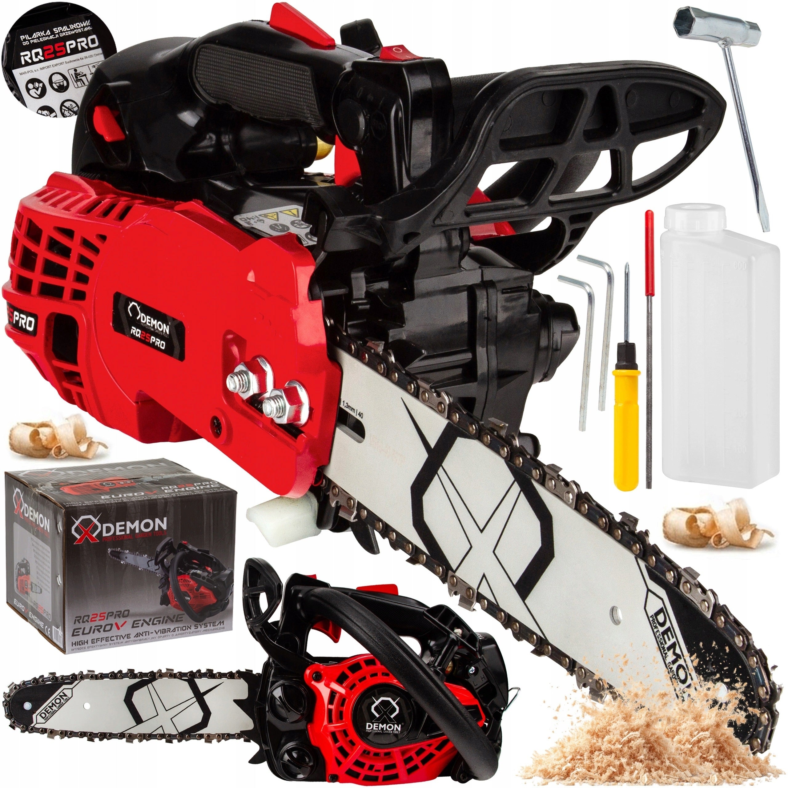 COMBUSTION SAW chainsaw BRANCH DEMON MEGA POWER LIGHT