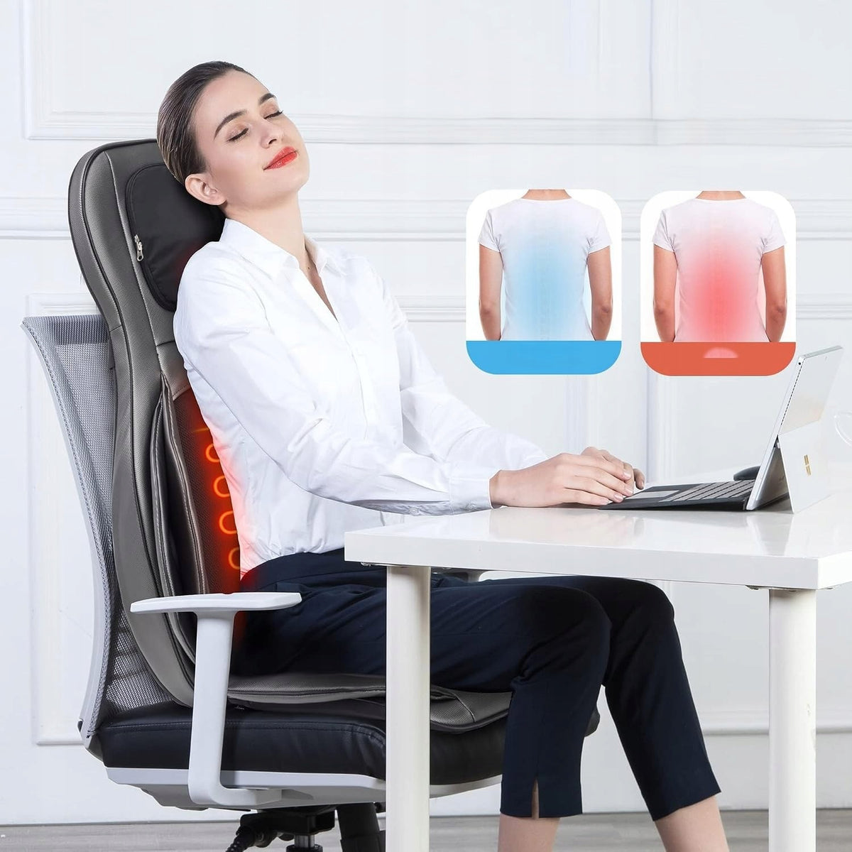 COMFIER 2309A Overlay Massage Mat Shiatsu Massager for Chair Manufacturer code 123