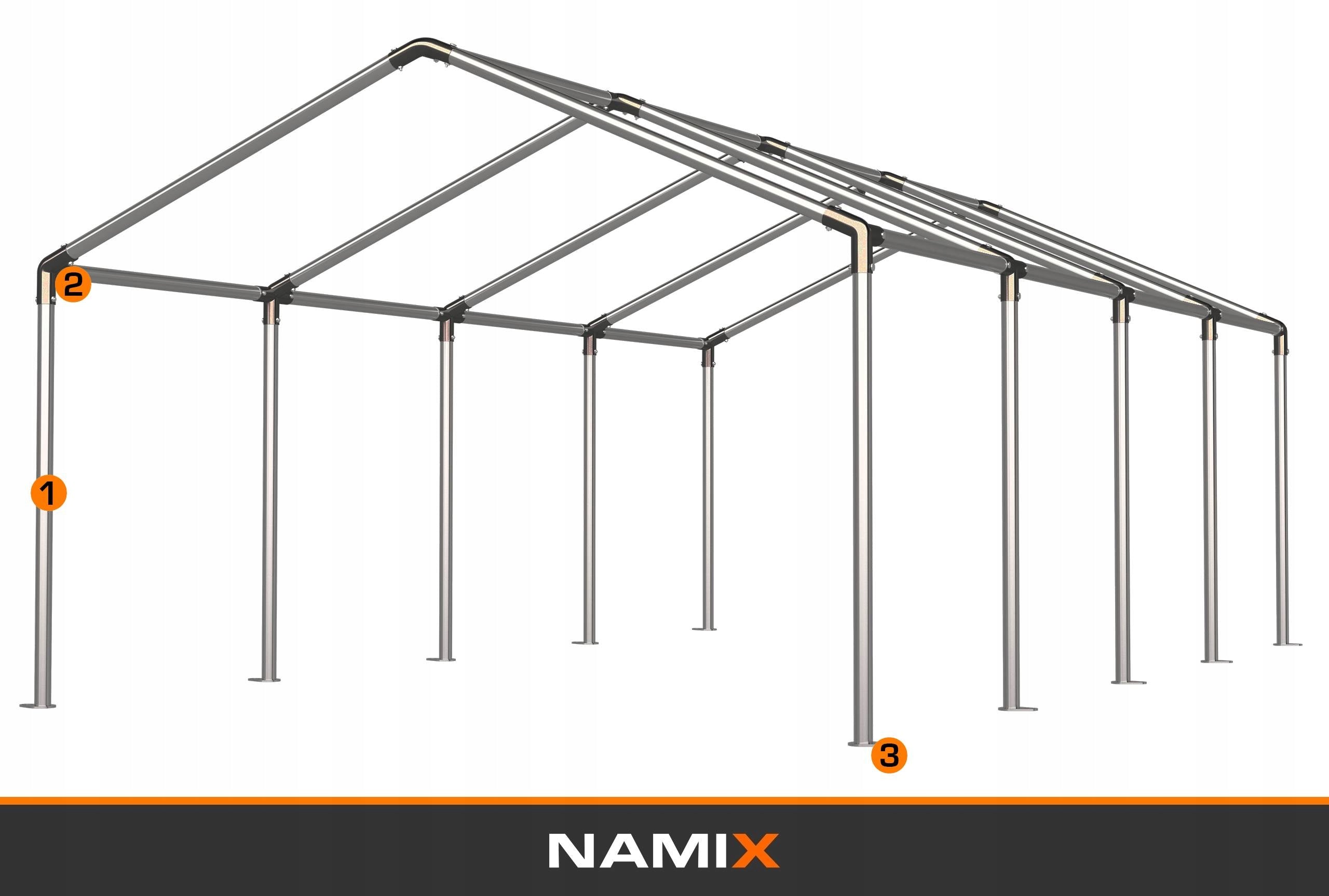 COMFORT 4x8 Garden Party Tent VARIOUS COLORS Manufacturer code namiot_comfort_4x8