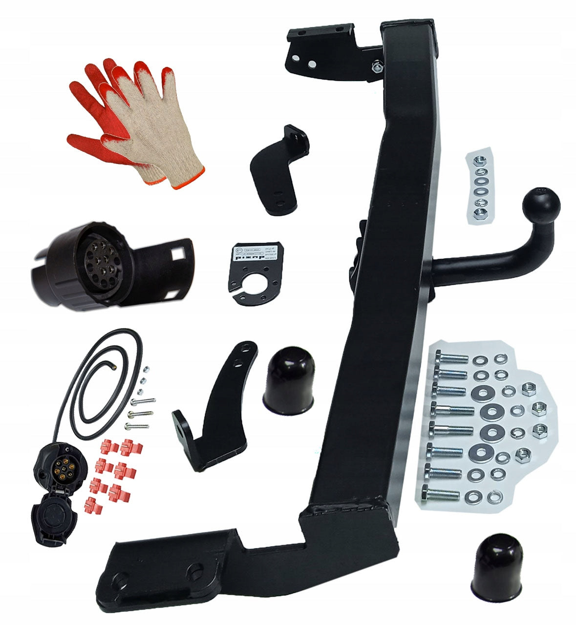 COMPLETE TOW BAR RENAULT KANGOO 2 II 2008 2021 +BEAM7PIN+ZE +MAXI Type approval yes