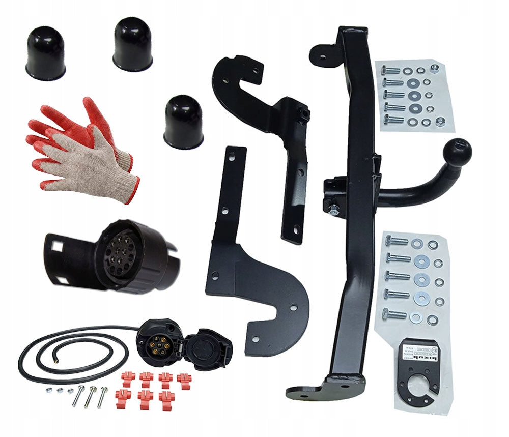 COMPLETE TOWBAR +BEAM+7PIN/13P TOYOTA YARIS 2 II 2006-2011 P90