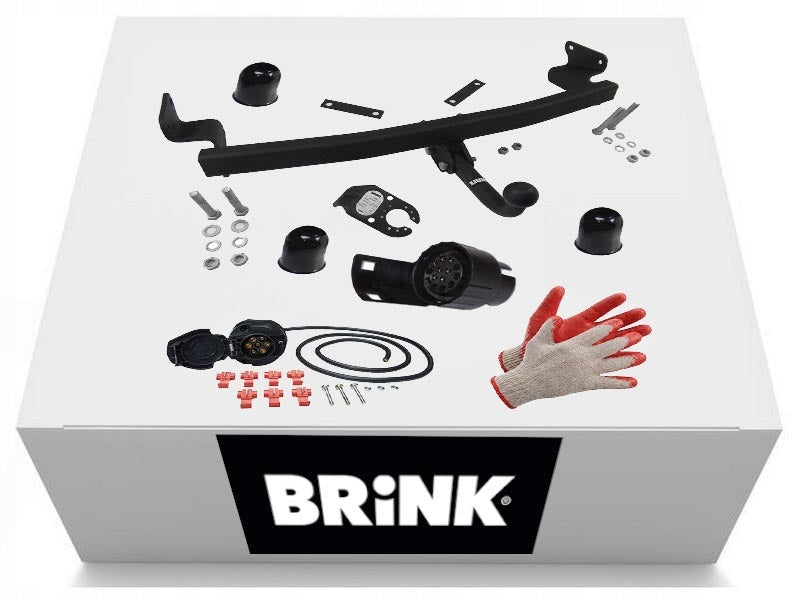 COMPLETE TOWBAR BRINK JEEP PATRIOT PK MK74 OD2006 HARNESS 7PIN13P
