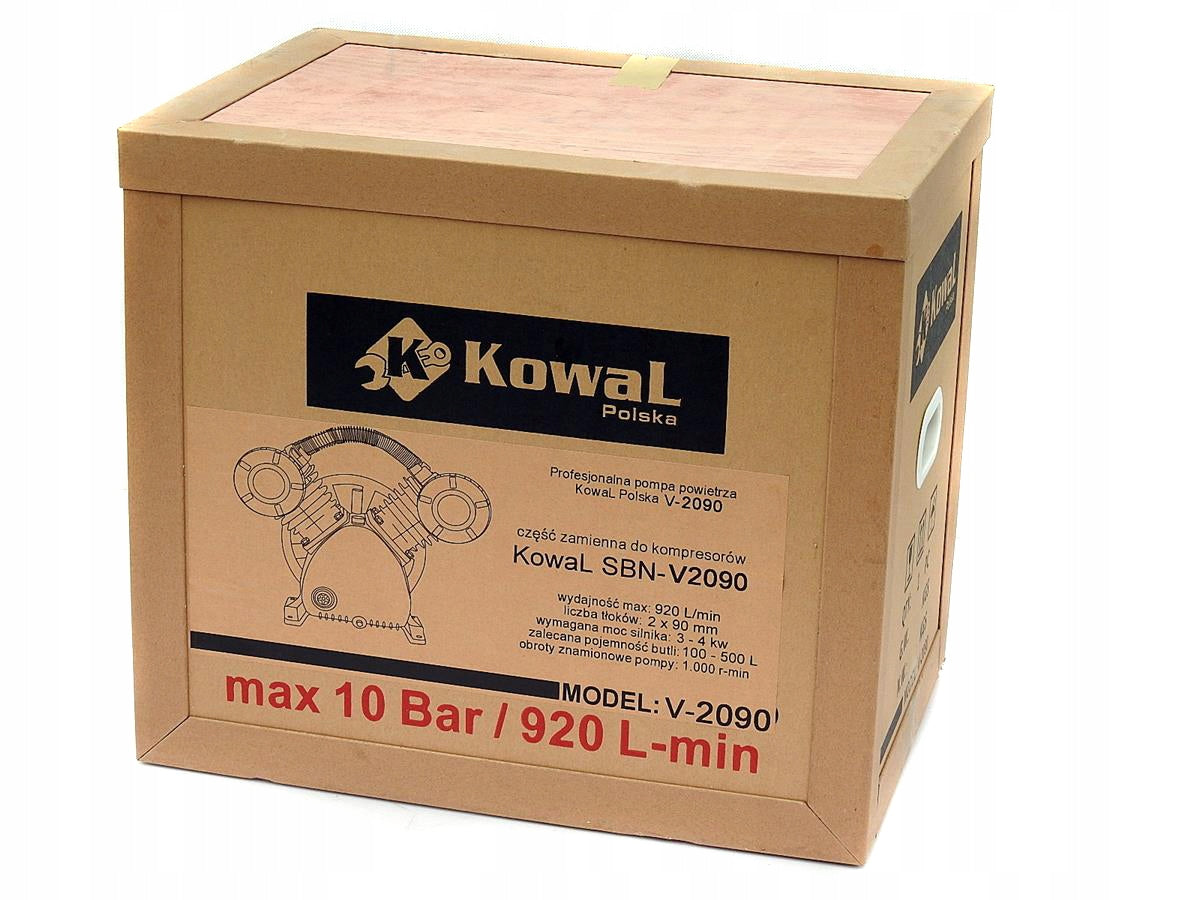 COMPRESSOR 10 BAR oil 2090++ air pump oil compressor 915 L-min Brand Kowal Polska