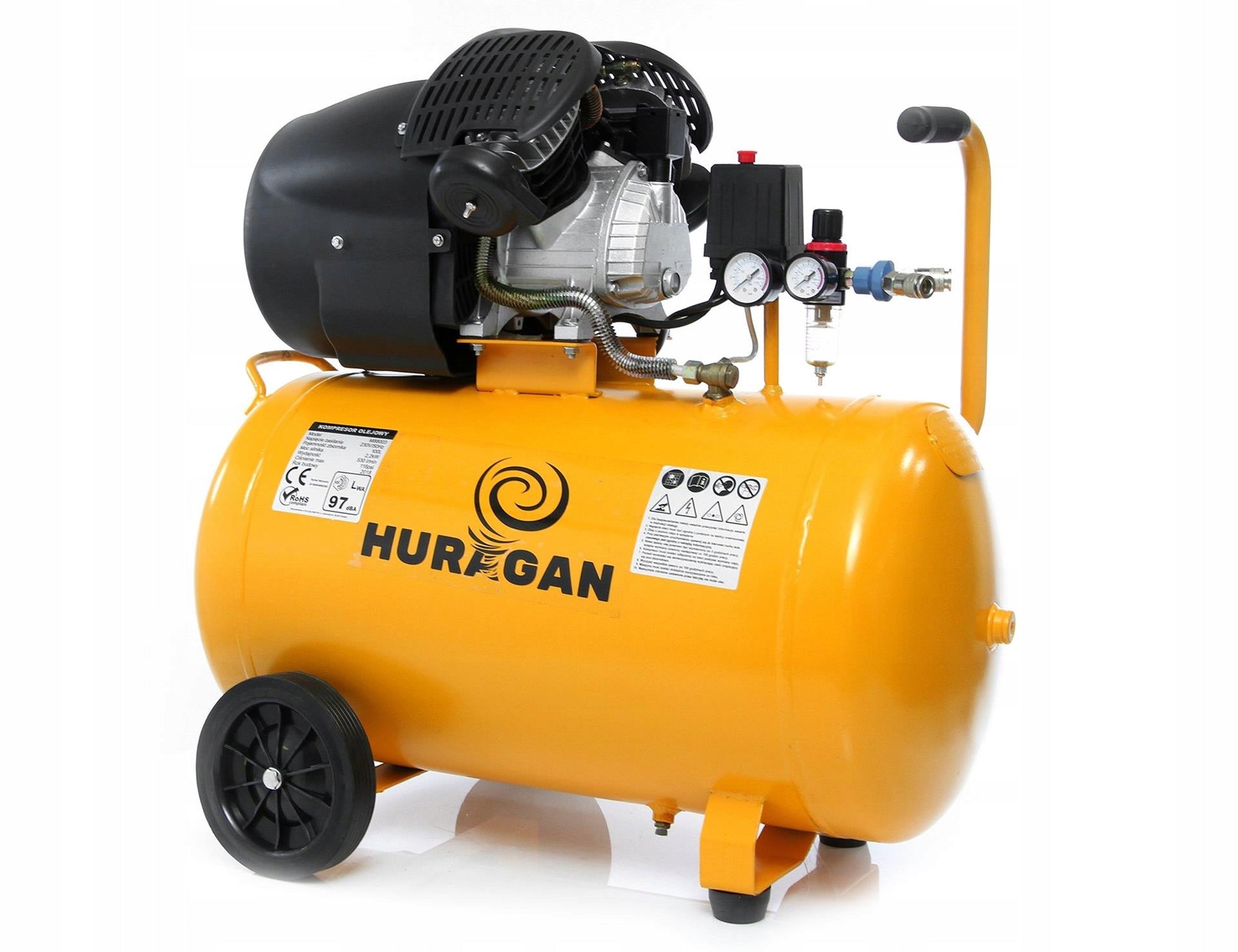 COMPRESSOR 100L 2T HURRICANE