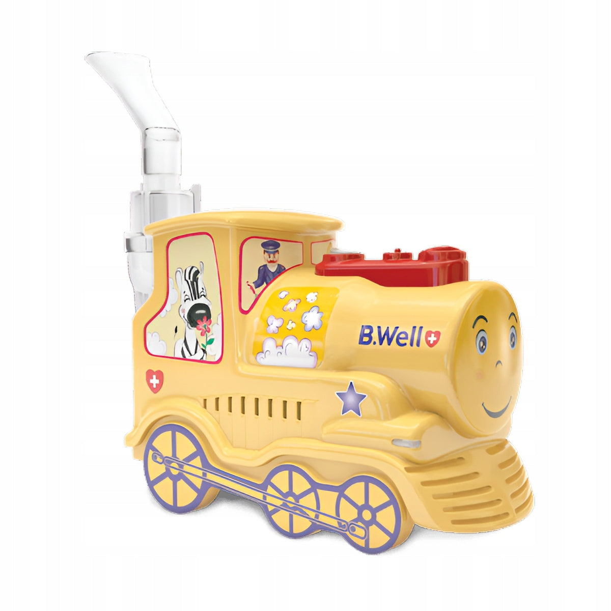 COMPRESSOR PISTON NEBULISER INHALER FOR CHILDREN AND ADULTS B.WELL Packaging status original