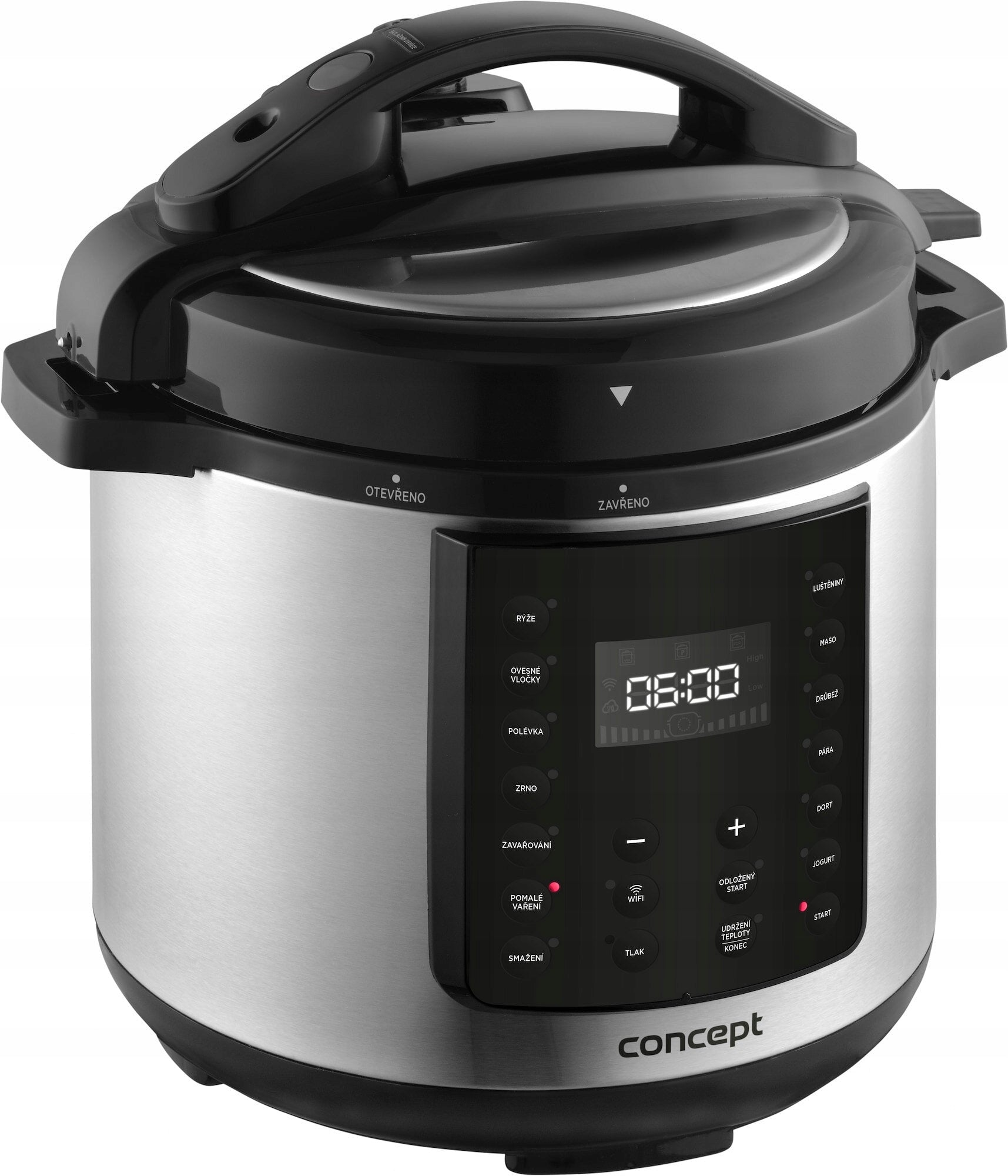 CONCEPT CK8001 Multicooker Dominant color silver/gray