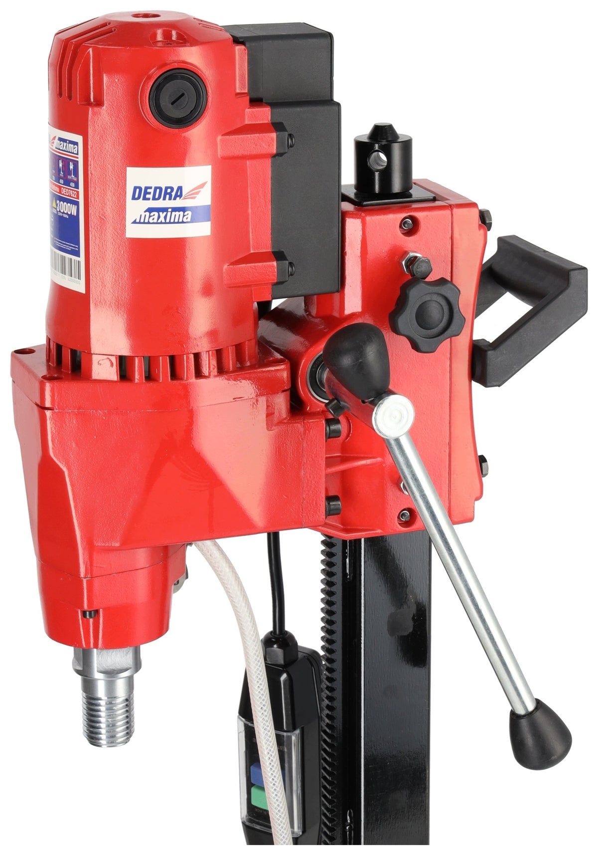 CONCRETE DRILLING RIG DIAMOND HOLE SAW 80-205mm WITH TRIPOD 3000W DEDRA Brand Dedra