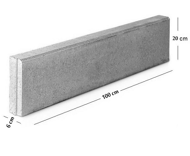 CONCRETE EDGING 6 cm PalisadeS CHEAP