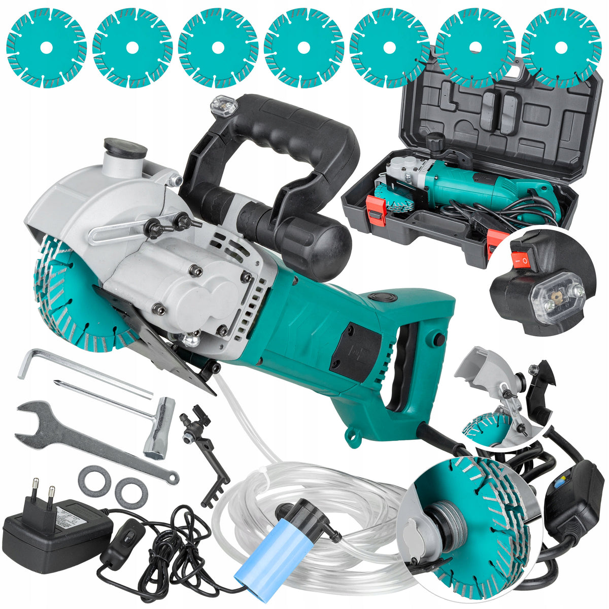 CONCRETE MOUNT DRAWER LASER ADJUSTMENT OF RUNS DISC SPRAYING XXL SET POWER