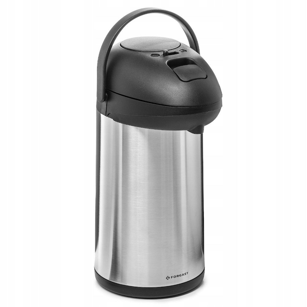 CONFERENCE STEEL CATERING THERMOS WITH PUMP 4L FORGAST FG05804