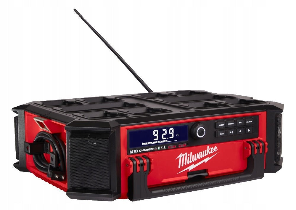 CONSTRUCTION RADIO MILWAUKEE M18 PACKOUT DAB+ BLUETOOTH CHARGER