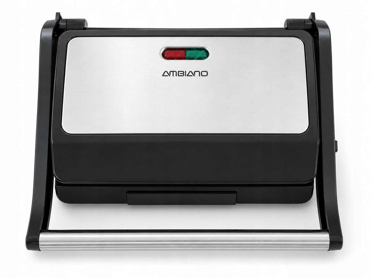 CONTACT GRILL ELECTRIC TOASTER PANINI TOAST STEAK 800W DRIP TRAY Brand Ambiano