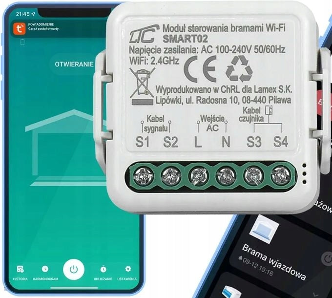 CONTROLLER WIFI MODULE FOR GATE ENTRANCE GATE, ETC...