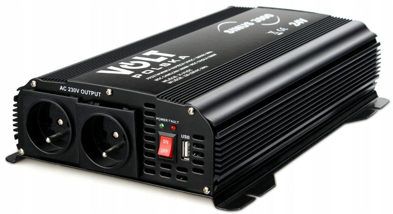 CONVERTER VOLT Poland SINUS 3000 24V / 230V 1500/3000W Effective power 3000 W