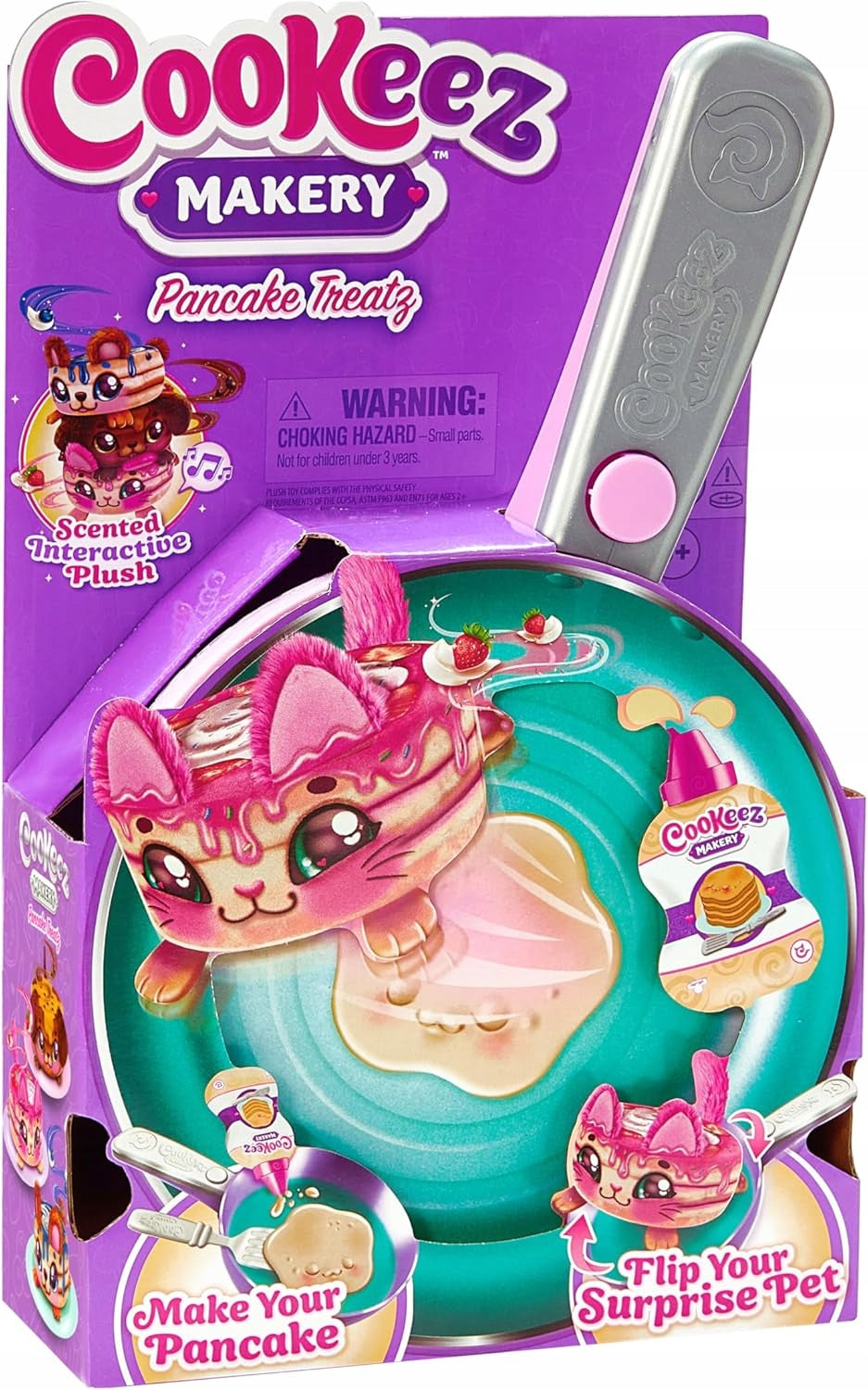 COOKEEZ FRAGRANT PANCAKES IN PAN PLUSH TOY SCENTED WITH COOKEEZ PANCAKES Manufacturer code 5907385924110