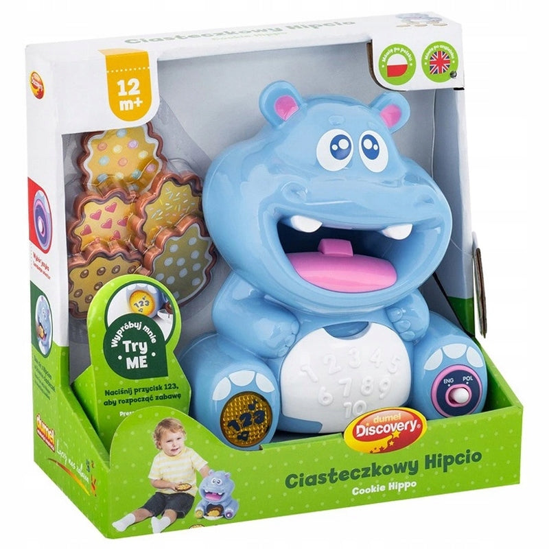COOKIE HIPCIO INTERACTIVE COUNTS PL ENG DUMEL - TO LEARN COUNTING Brand Dumel