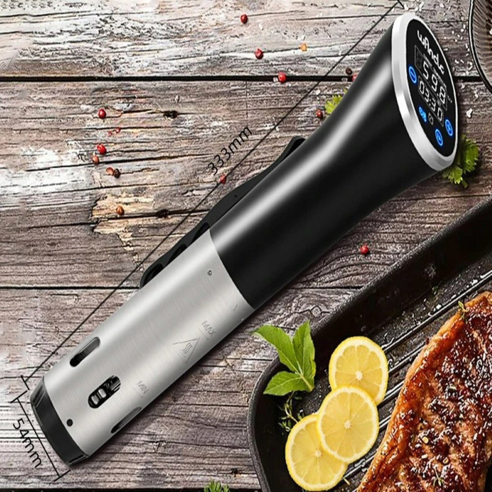 COOKING CIRCULATOR COOKER VACUUM COOKER SOUS VIDE WANCLE 1000 Manufacturer code CYRKULATOR SOUS VIDE DO JAJ RYB WARZYW MIĘSA