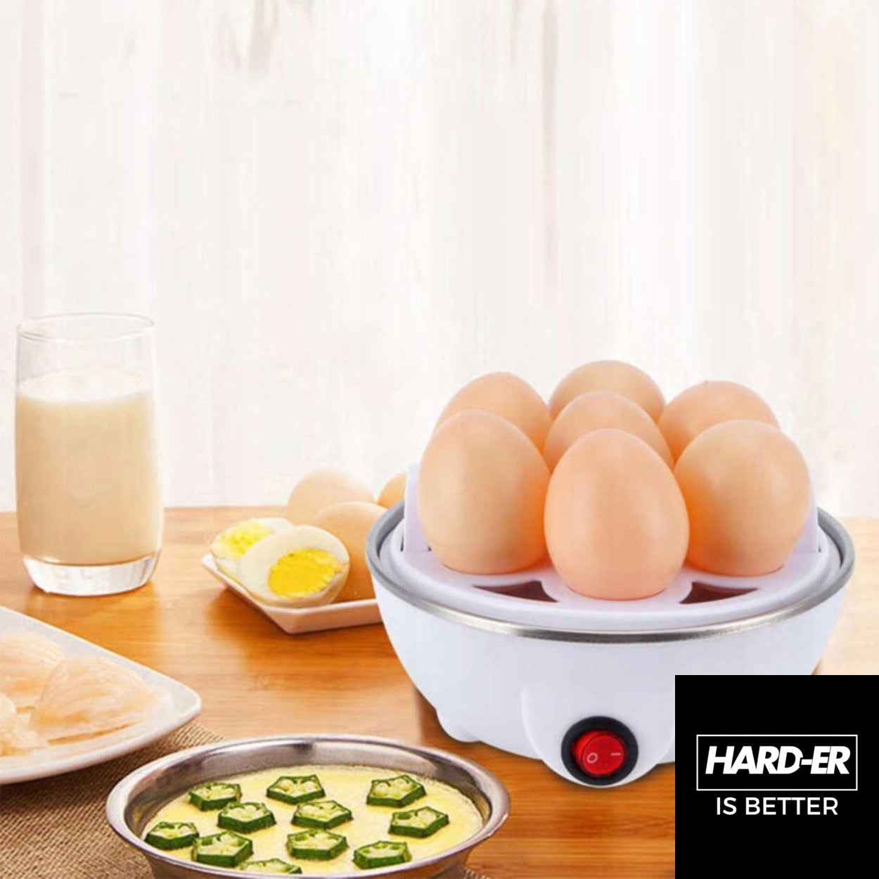 COOKING DEVICE 7 EGGS EGG MACHINE SOFT HARD-ER Manufacturer code Hard-Er Jajowar