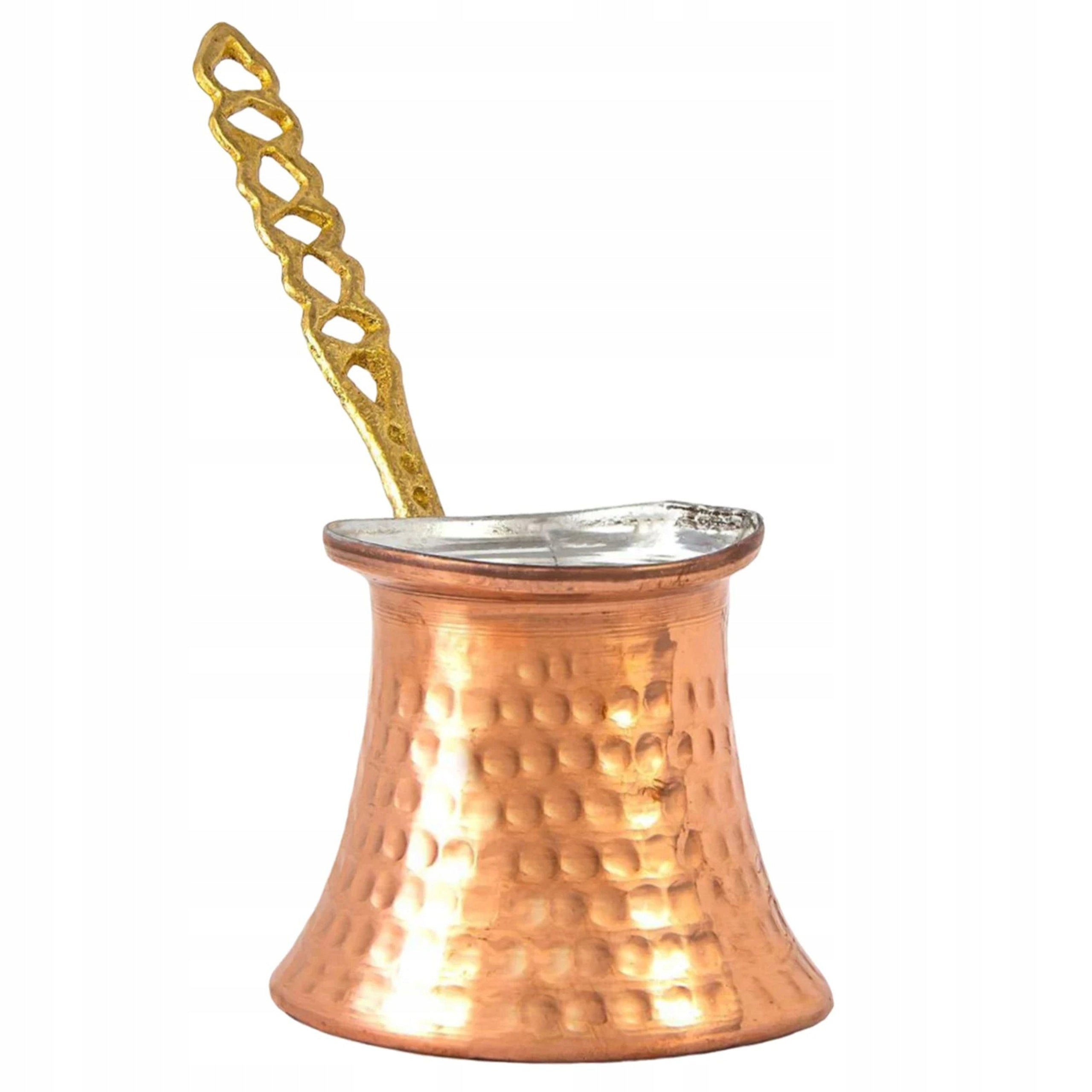 COPPER CRUCIBLE FOR BREWING COFFEE IN TURKISH ORIENTAL INFUSER 150 ML