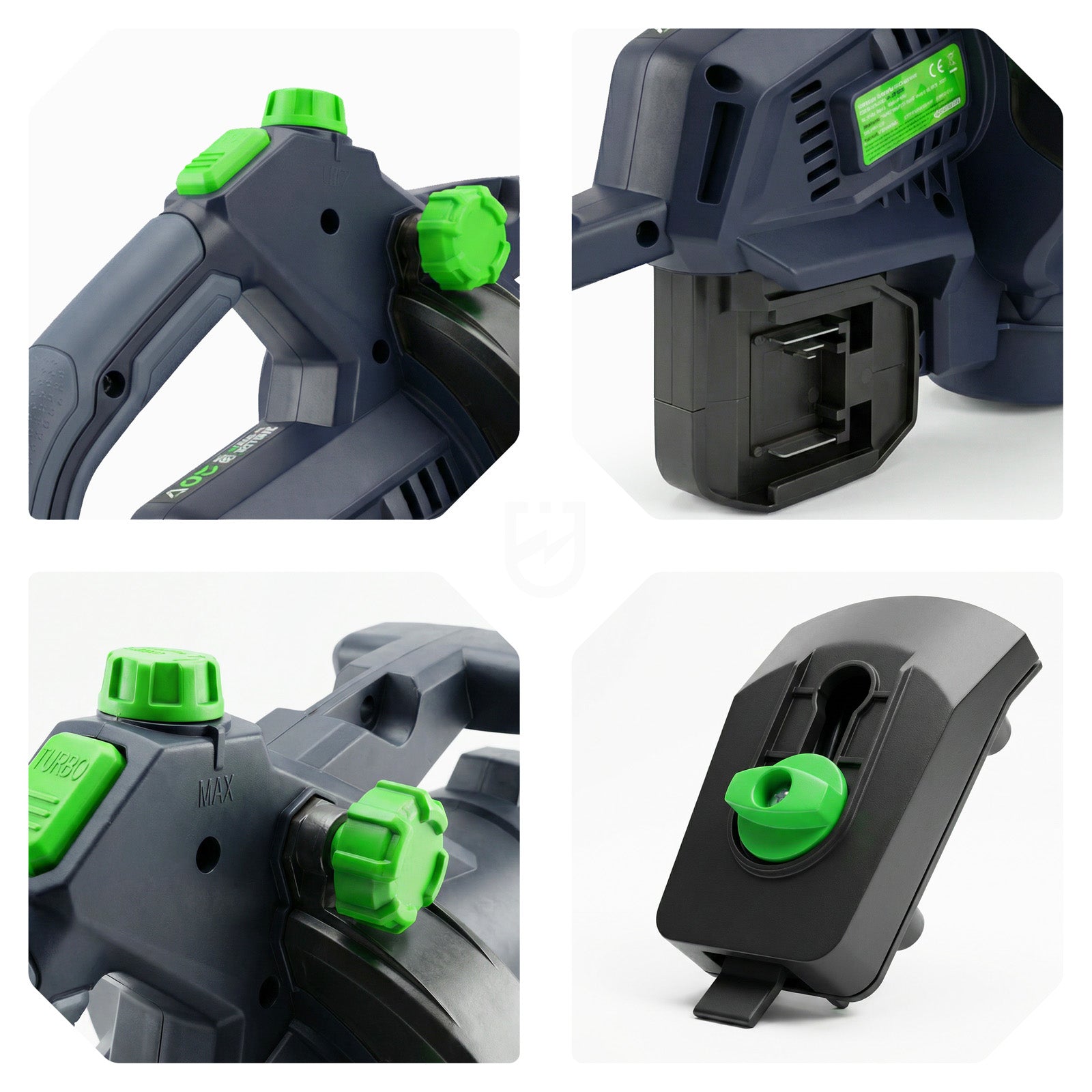 CORDLESS 40V LEAF BLOWER SHREDDER VACUUM CLEANER 245km/h MULCHING Manufacturer code 22619WBR ROZDRABNIACZ MULCZOWANIE DMUCHAWA