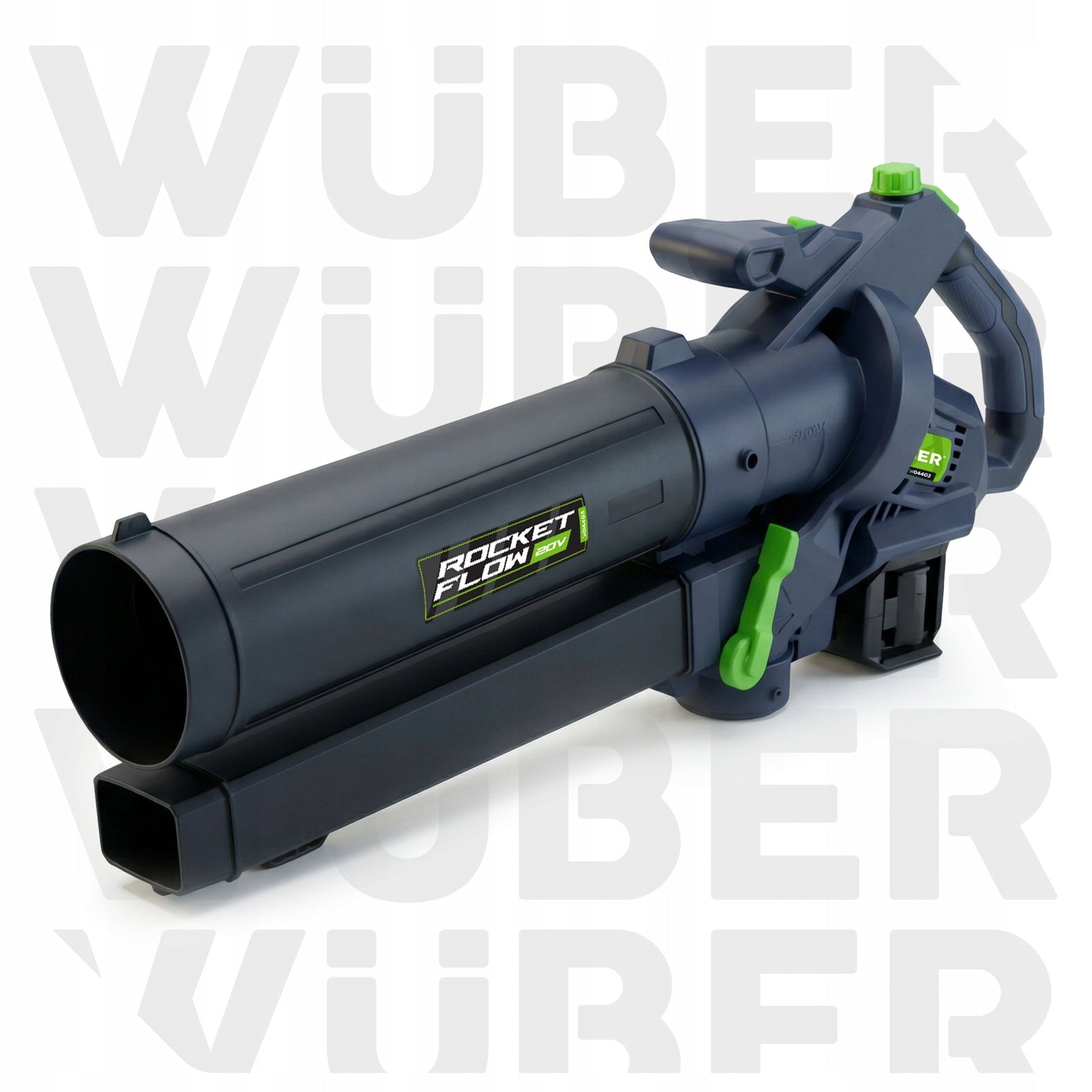 CORDLESS 40V LEAF BLOWER SHREDDER VACUUM CLEANER 245km/h MULCHING Output 10.5 m3/min