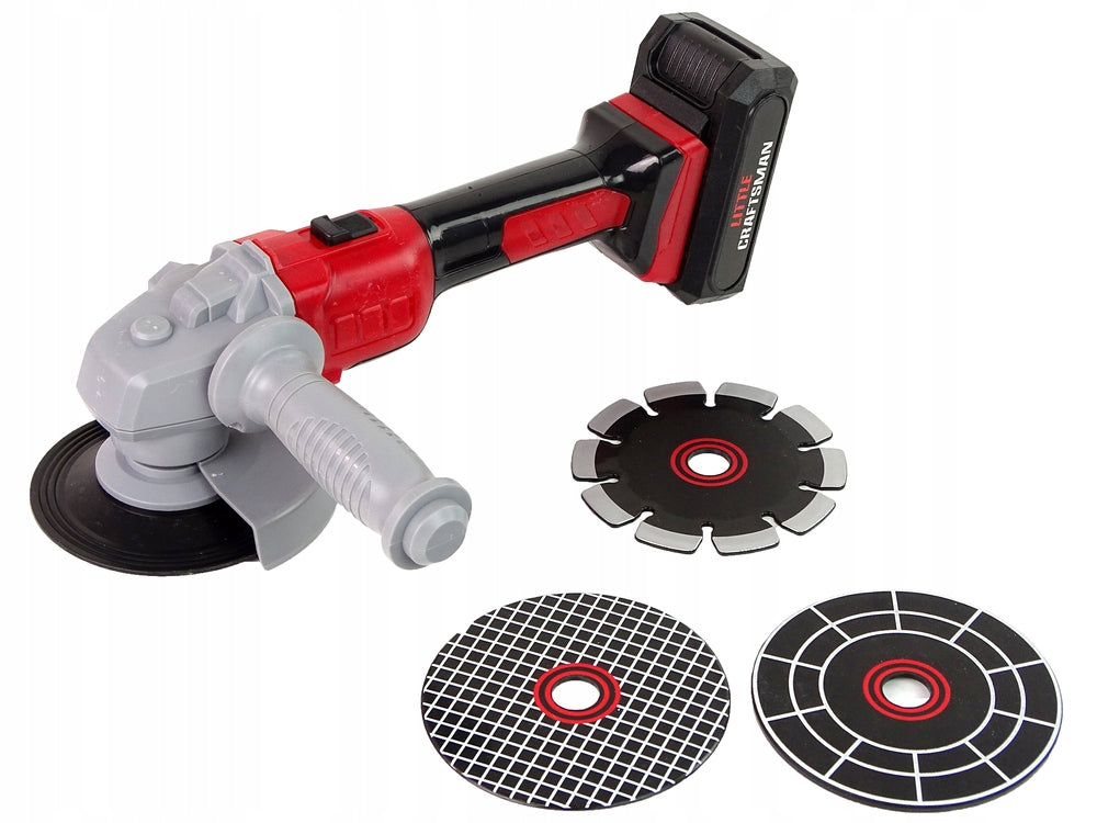 CORDLESS ANGLE GRINDER FOR KIDS + DISCS Manufacturer code AQ7876TD