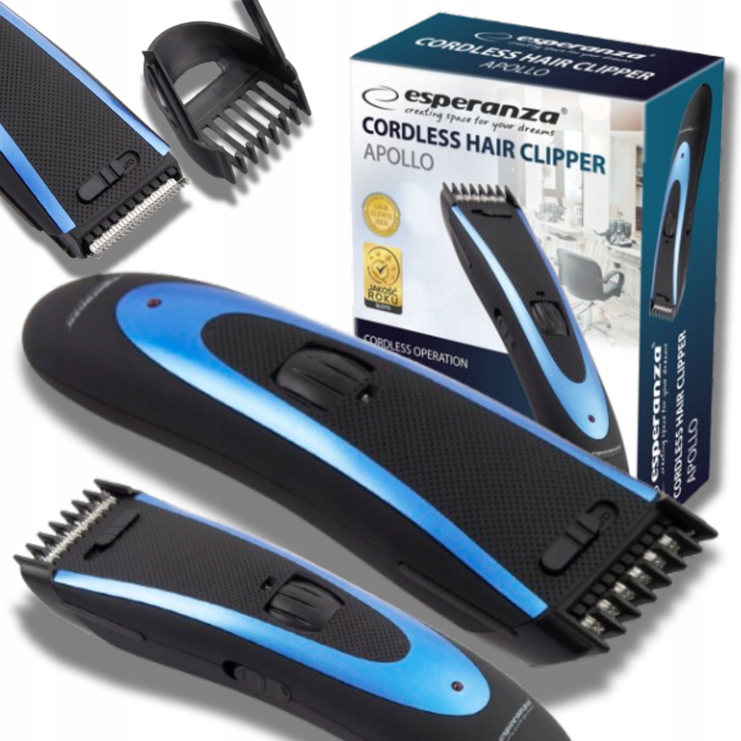 CORDLESS BEARD HAIR CLIPPER TRIMMER LENGTH ADJUSTMENT