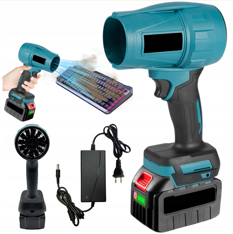 CORDLESS BLOWER 2xAKU Turbo 250km/h Electric Manual SET Output 14 m3/min