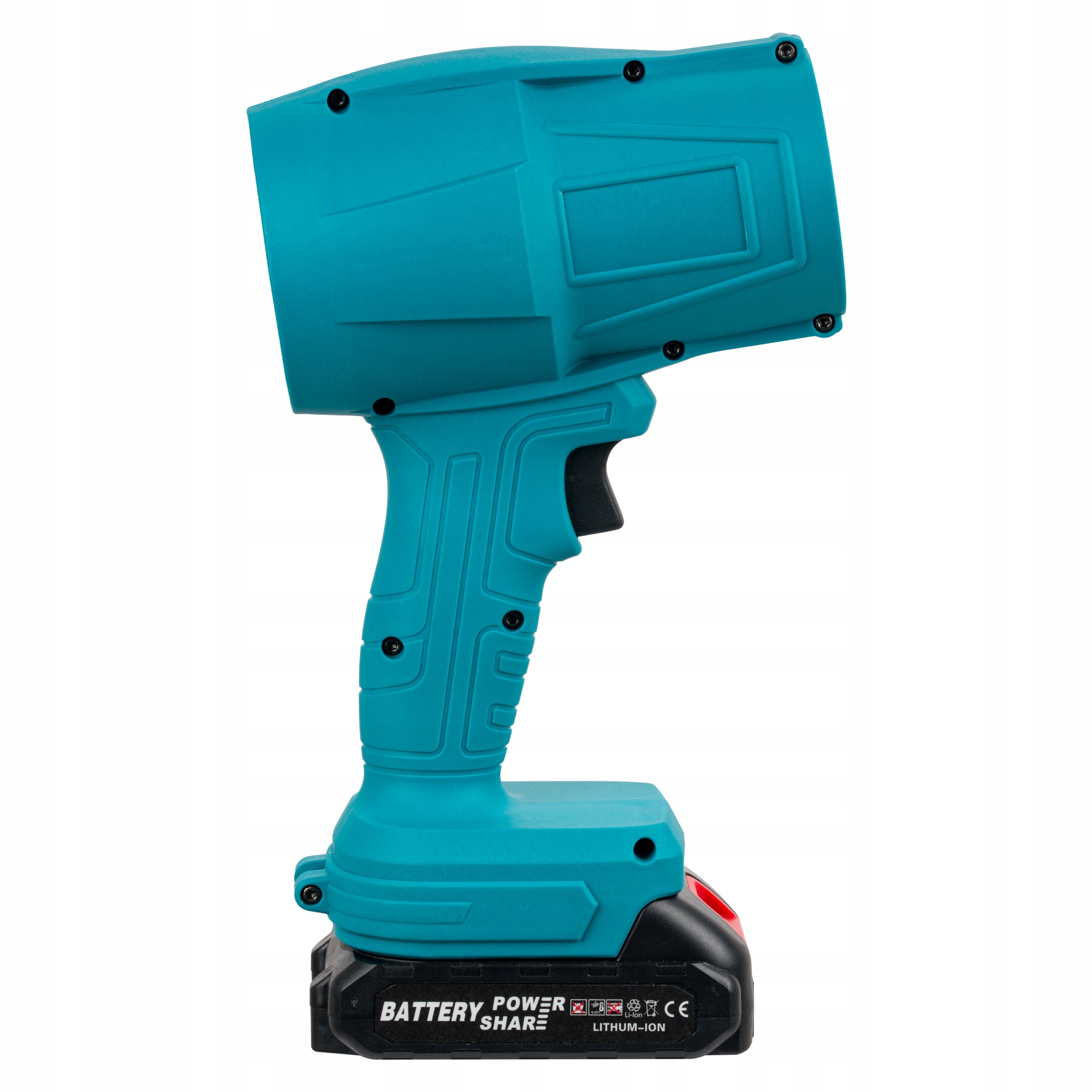 CORDLESS BLOWER FOR DUST GRILL LEAVES 21V 2xAKU PLUGS STRONG LIGHTWEIGHT Output 2 m3/min