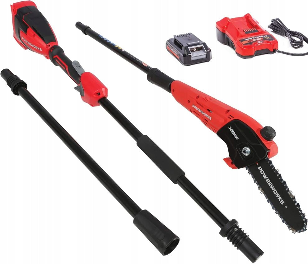 CORDLESS BOOM SAW POWERWORKS PPCS20 20V LONG