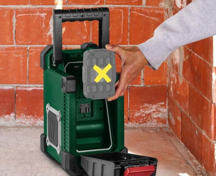 CORDLESS CONSTRUCTION RADIO PARKSIDE PBR 10 A1 BLUETOOTH DAB / DAB+ / FM Brand Parkside