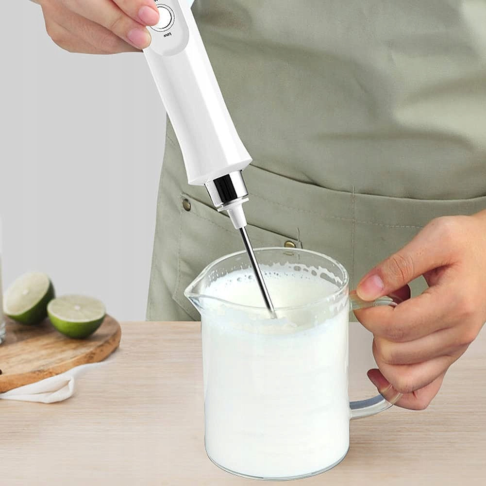 CORDLESS Coffee MILK FROTHER Hand Mixer Beater 3 Speeds Manufacturer code RĘCZNY SPIENIACZ MIKSER DO MLEKA KAWY