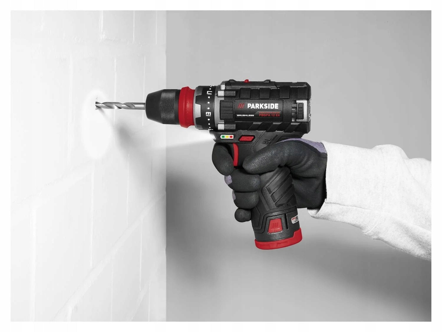 CORDLESS DRILL PARKSIDE PERFORMANCE PSBSAP 12 E4 Packaging status original