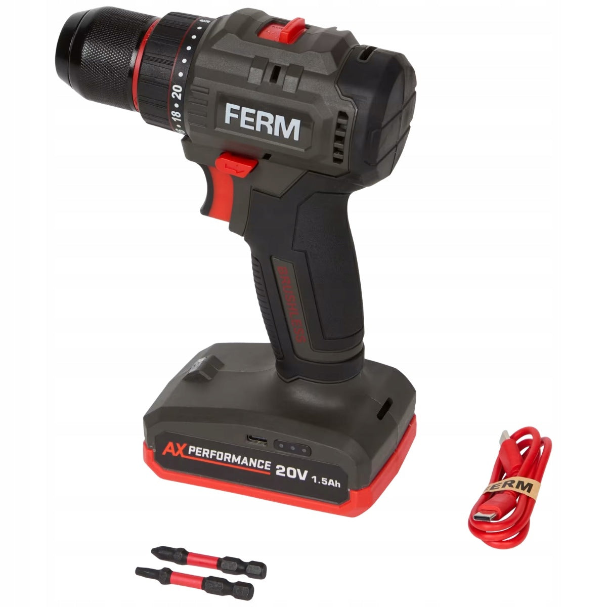 CORDLESS DRILL WITH DIFFERENT TIPS Brand Worcraft