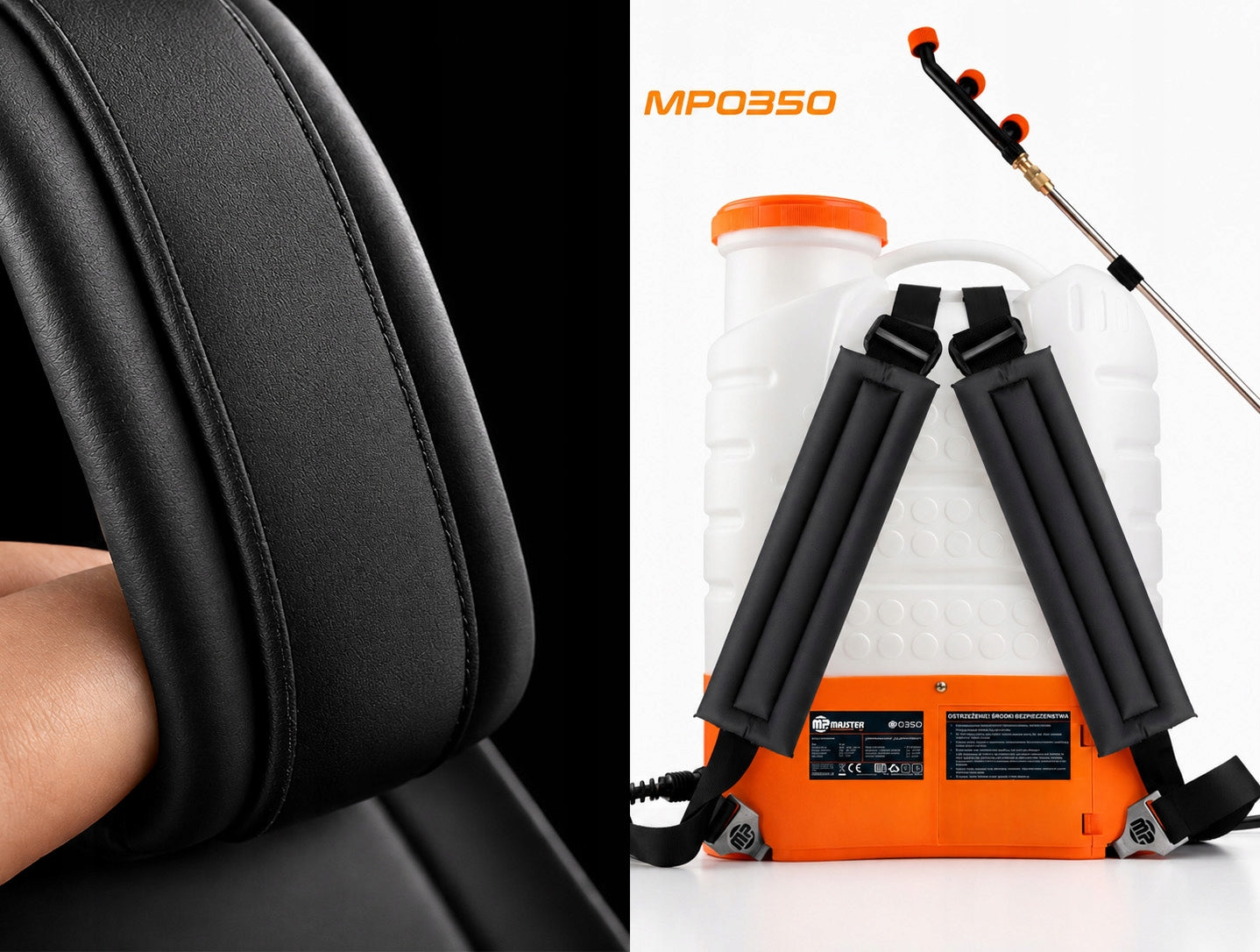 CORDLESS ELECTRIC BACKPACK SPRAYER Garden 16L Majster MP0350 Brand Majster Pro