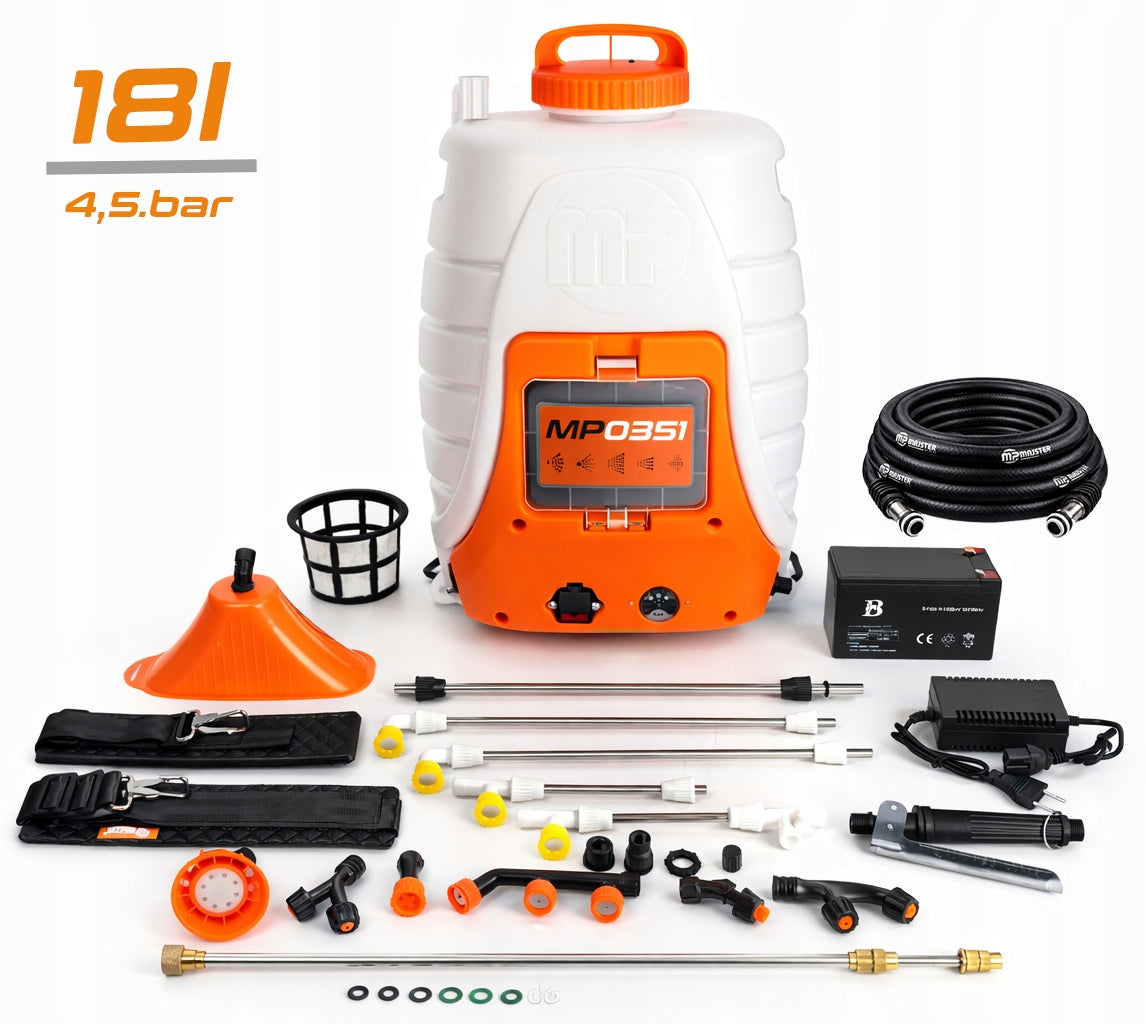 CORDLESS ELECTRIC BACKPACK SPRAYER Garden 18L Majster MP0351 Brand Majster Pro